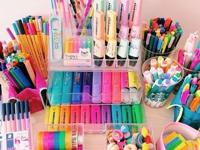 Qual é o seu material escolar?