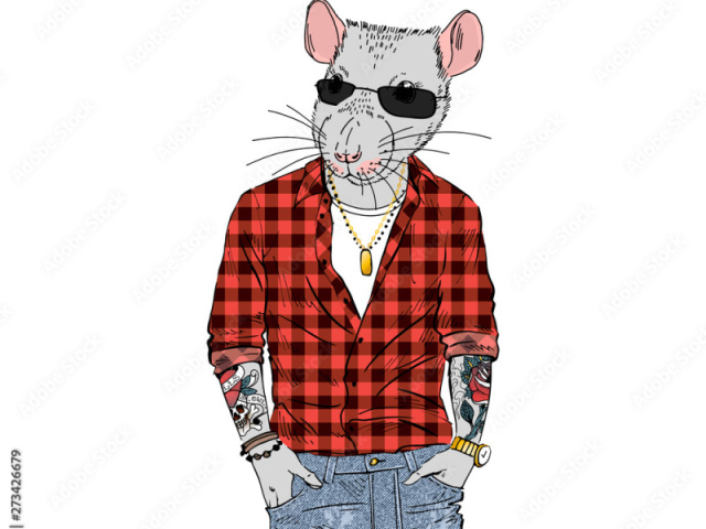 Stuart Little Hipster