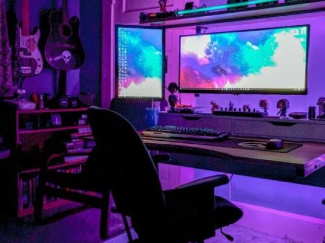 Parabéns, seu setup gamer