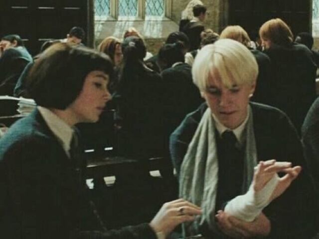 Draco Malfoy e Pansy Parkinson