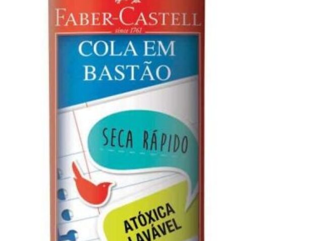 Essa cola em bastão e seca rápido