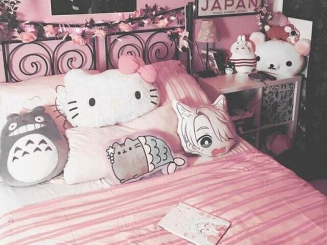 Quarto da hello kitty😒