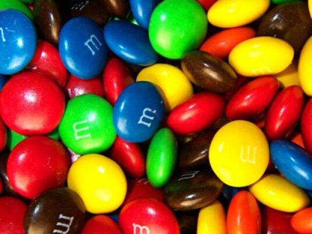 Confete de m&ms