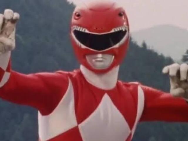 Você é o ranger vermelho!