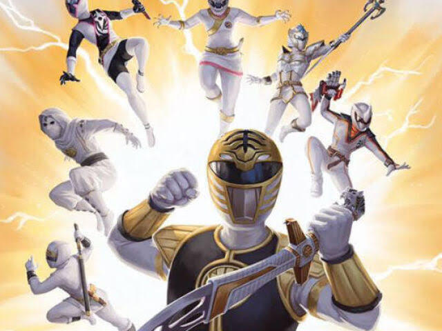 Você é o ranger branco, um ranger especial!
