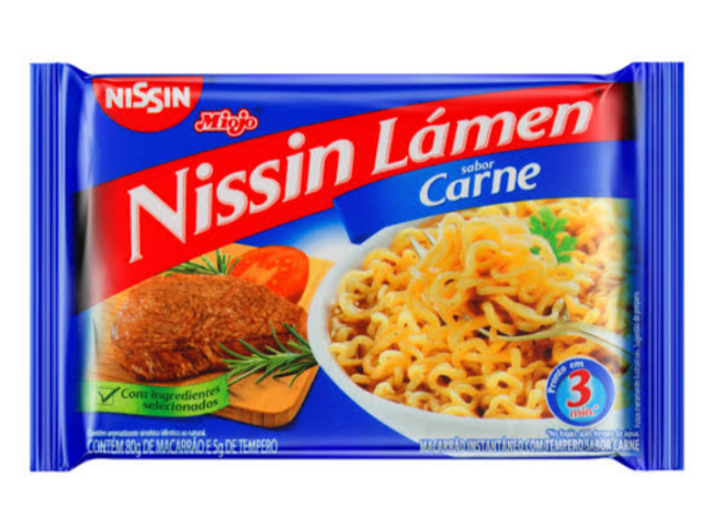 Nissin sabor Carne