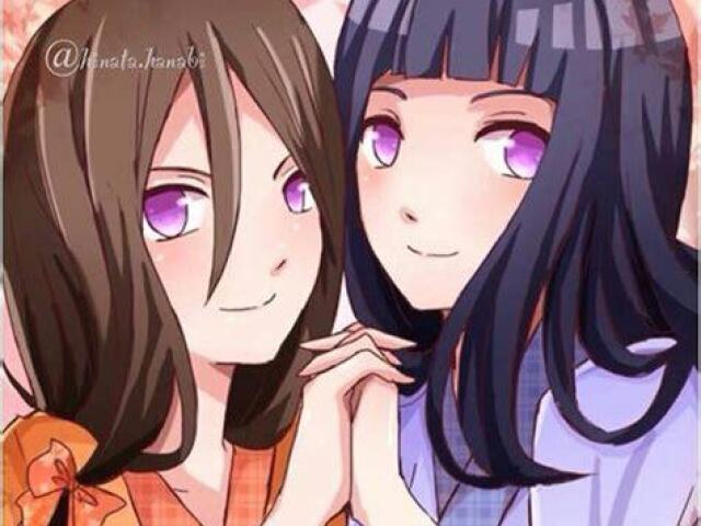 Uzumaki/Hyuuga Hinata + Hyuuga Hanabi