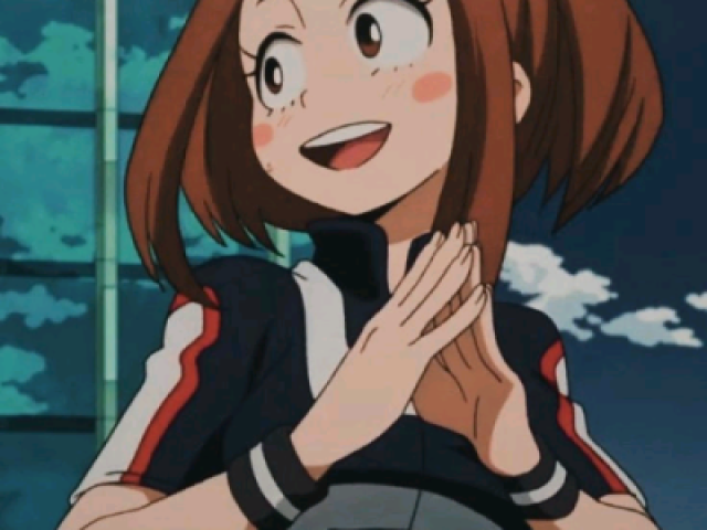 Gravidade zero,uraraka