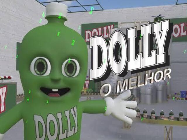 Dolly, com o Dollynho o seu amiguinho