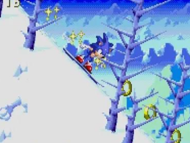 Ice Cap zone tanto de Sonic 3 tanto de Sonic adventure