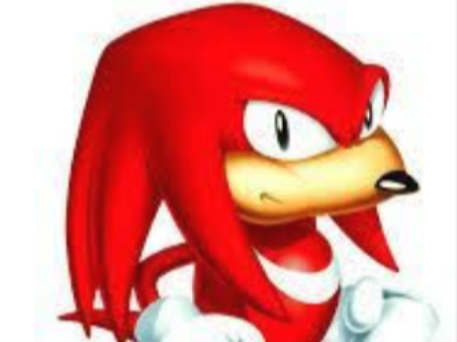 Tomando soco do Knuckles