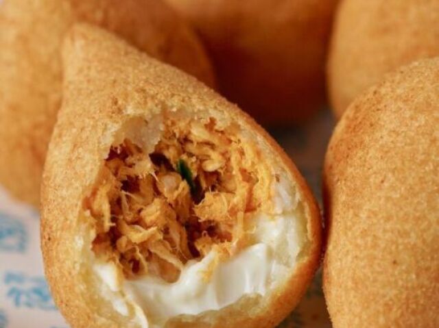 Coxinha.