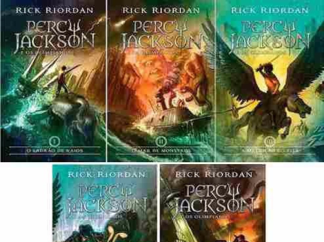 Qualquer livro do Percy Jackson