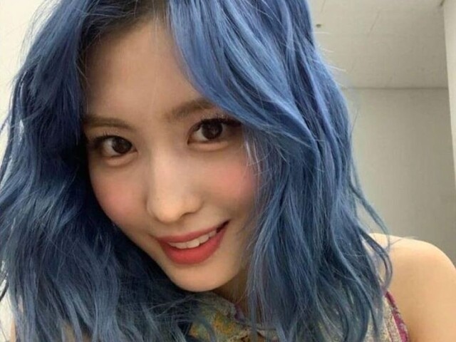 Blue hair