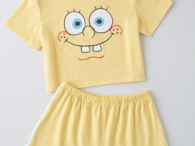BOB ESPONJA, CALÇA QUADRADA