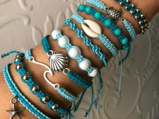 Pulseiras praianas