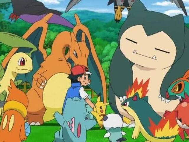 Porque gostava dos Pokémon do Ash