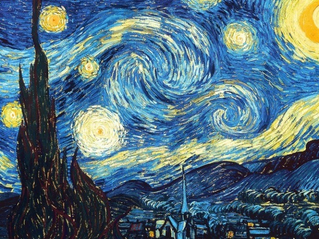 Noite estrelada Van Gogh