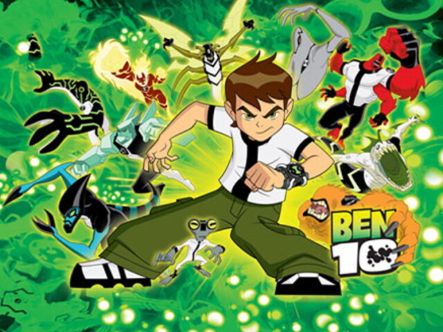 ben 10 muito bom gosto varios alien briga espacial pa pum