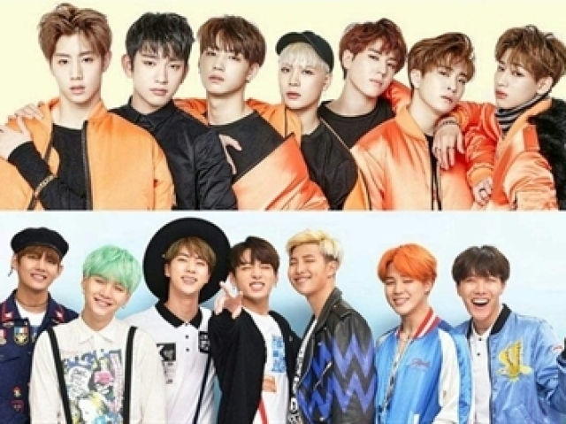 Você é mais got7 ou BTS?