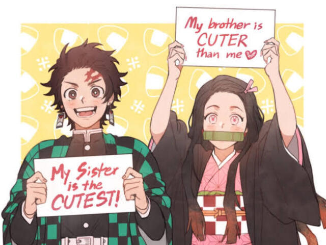 Nezuko and tanjiro