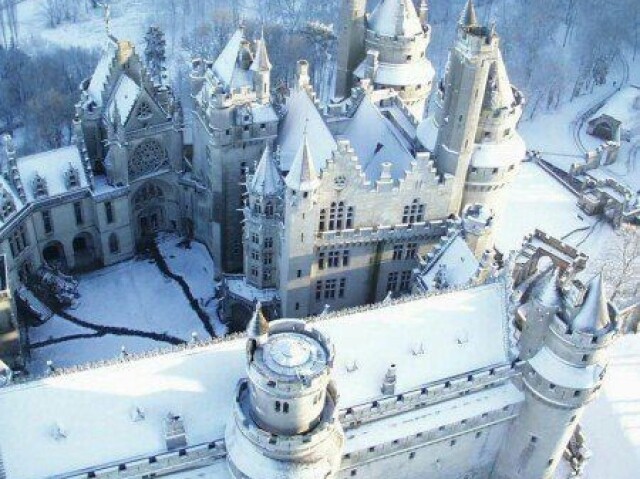 Castelo na neve