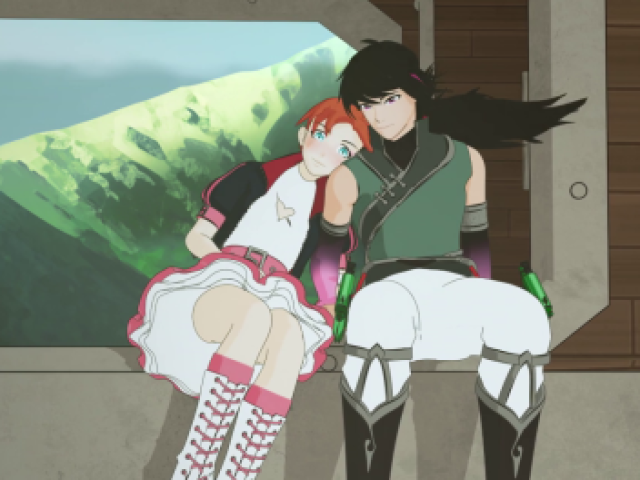 Lie Ren e Nora - Rwby