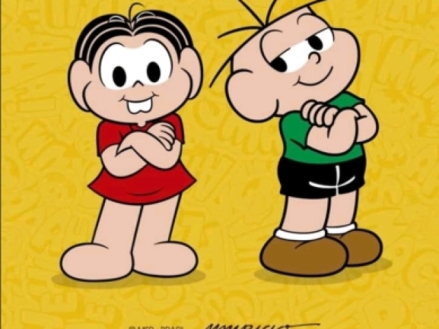 Você é mais a Mônica ou Cebolinha?