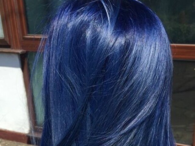 Blue hair