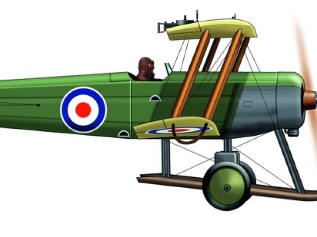 Alternativa b) O Avro 504