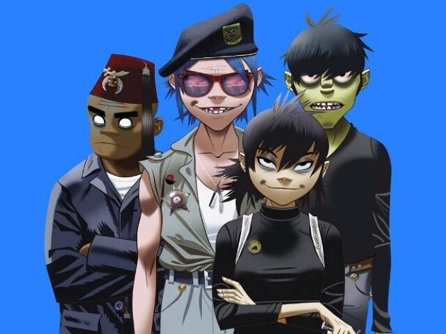 Quem você seria em Gorillaz?