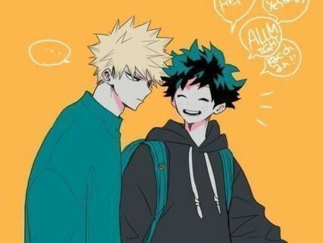 bakugou x deku