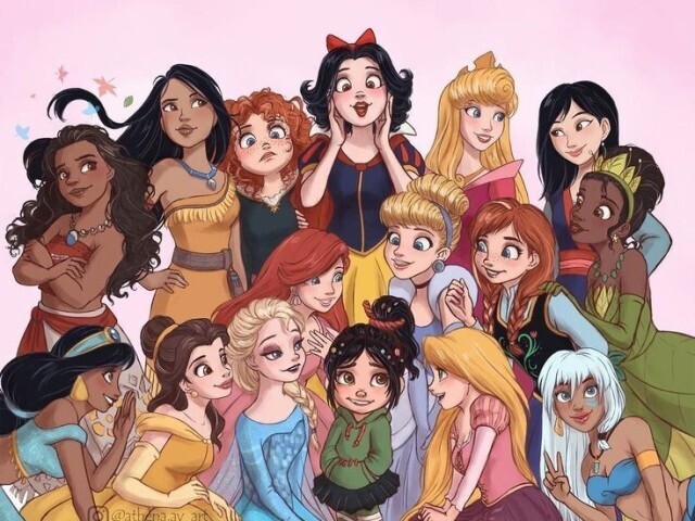 ~👸Qual princesa se parece mais com você?