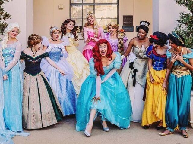 Roupas das princesas da Disney