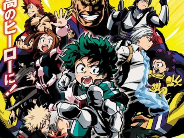 Você conhece os nomes dos personagens de My Hero Academia?