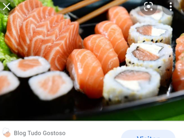 Uma comida japonesa