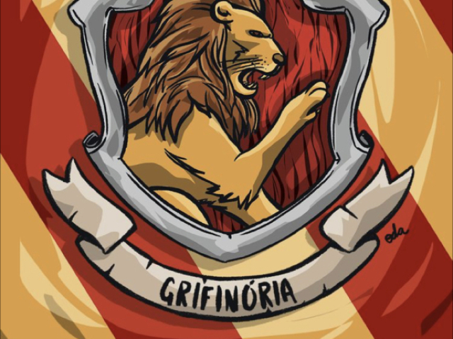Sua casa é Grifinoria