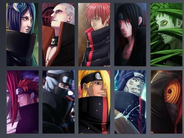 ✨Você conhece a Akatsuki? ✨