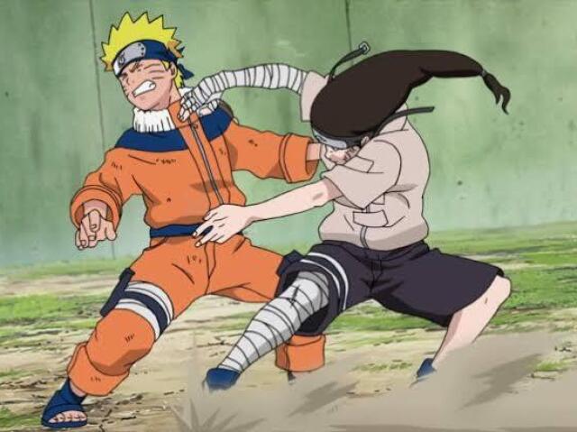 naruto vs neji