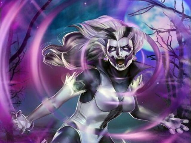 BANSHEE PRATEADA (vilã boa)
