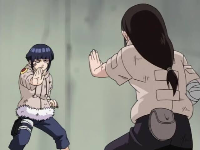 hinata vs neji