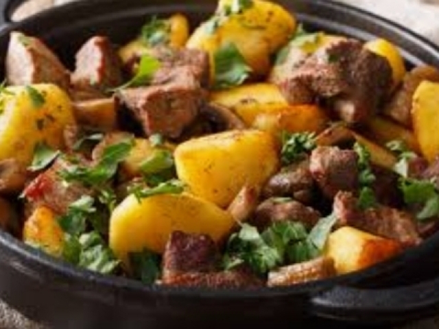 Carne com batata