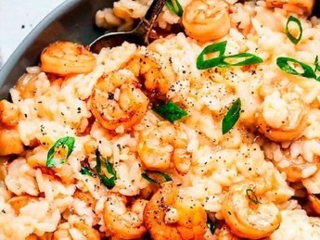 Risoto de camarão🍤