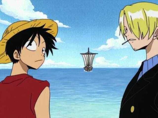 Luffy e Sanji