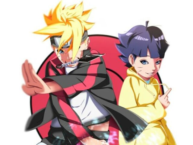 Boruto e Himawari Uzumaki Hyugga