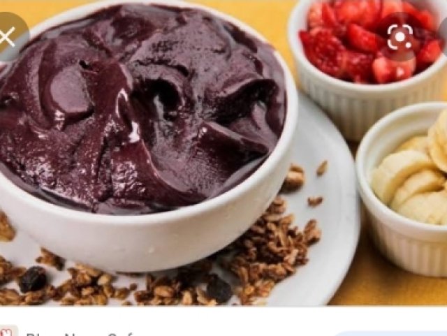 Creme de açaí