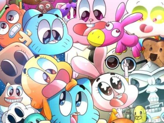 Será que você conhece O Incrível Mundo de Gumball?