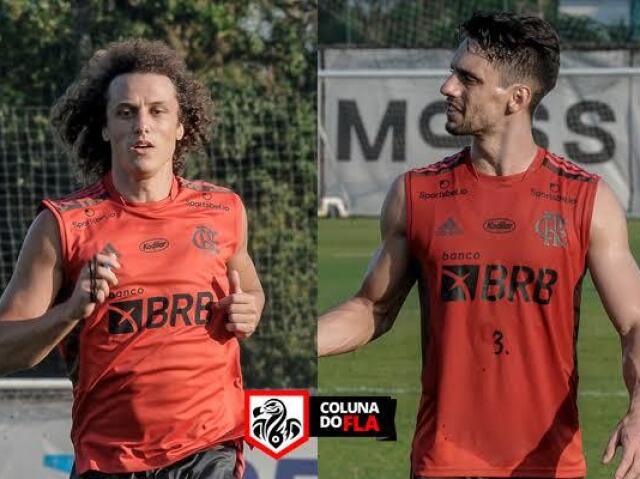 David Luiz e Rodrigo Caio