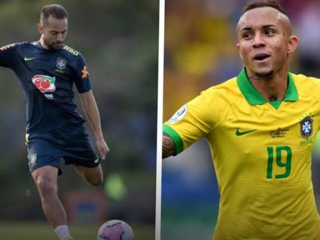 Everton Ribeiro e Everton Cebolinha