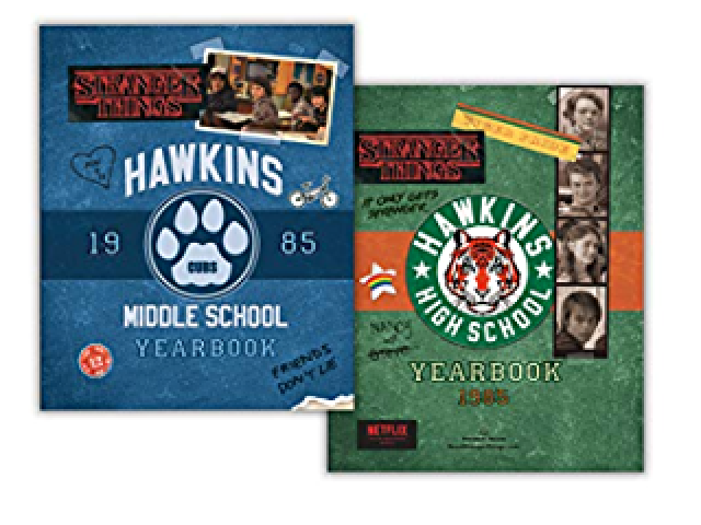 Hawkins Middle School Yearbook and Hawkins High School Yearbook
